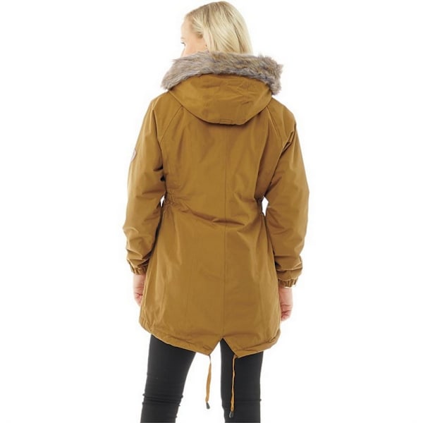 Trespass Womens/Ladies Celebrity Isolerad Längre Parka Golden Brown S