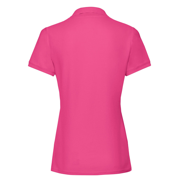 Fruit of the Loom Dam Premium Poloskjorta XS Fuchsia Fuchsia XS