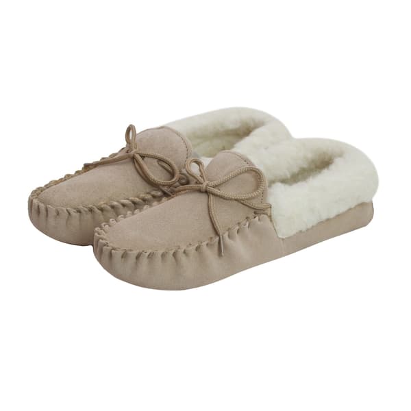 Eastern Counties Leather Dam/Dam Soft Sole Ullfodrade Moc Camel 3 UK