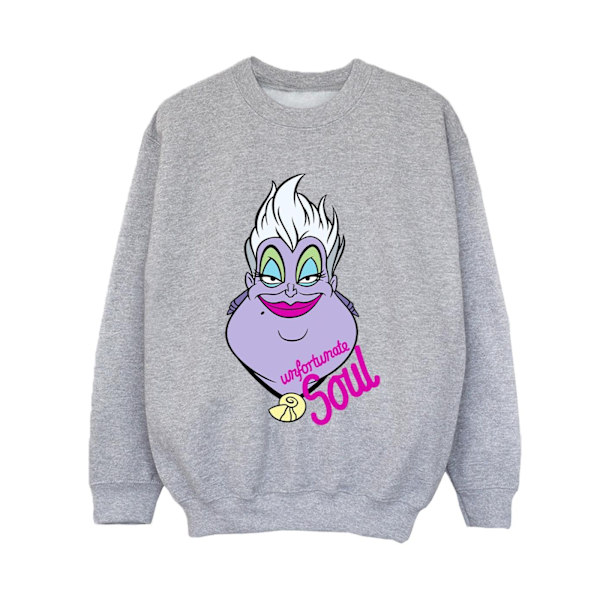 Disney Boys Villains Ursula Unfortunate Soul Sweatshirt 12-13 år Sports Grey 12-13 Years