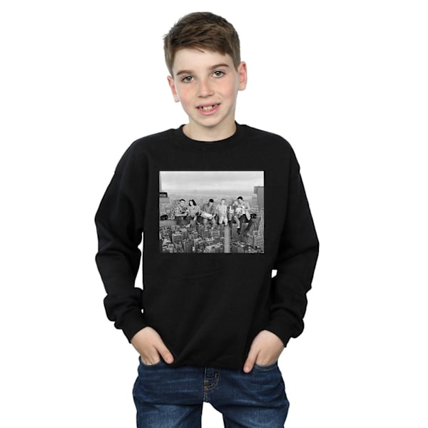 Friends Boys Construction Photo Sweatshirt 9-11 år Svart Black 9-11 Years