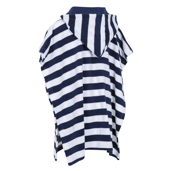 Trespass Barn/Barn Oarfish Huva Handduksrock En Storlek Navy Stripe One Size