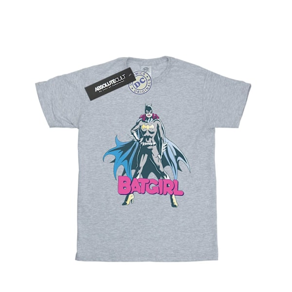 DC Comics Boys Batgirl Pose T-shirt 12-13 år Sports Grey Sports Grey 12-13 Years