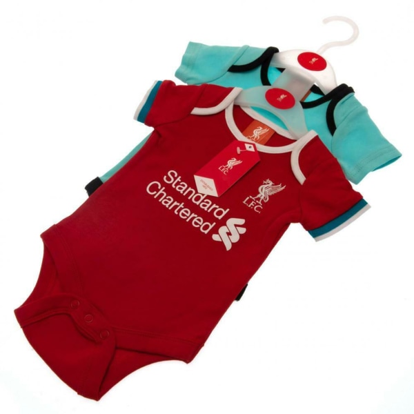Liverpool FC Baby (paket med 2) 0-3 månader Rö fb1d | Fyndiq