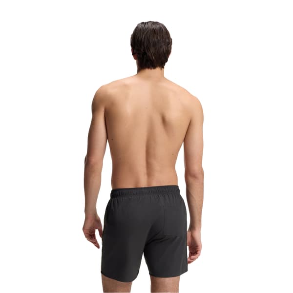 Boss Herr Iconic Side Stripe Badshorts S Mörkgrå Dark Grey S