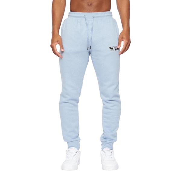 Kings Will Dream Mens Fracture Jogging Bottoms M Dusty Blue/Gre Dusty Blue/Grey/White M