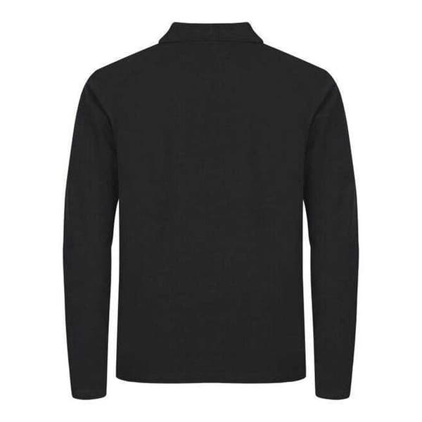 Clique Herr Premium Stretch Långärmad Pikétröja S Svart Black S