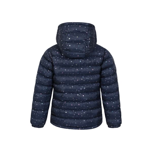 Mountain Warehouse Barnjacka med stjärnor för barn 2 Blue/White 2-3 Years