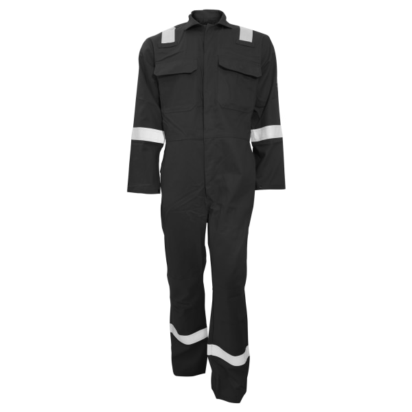 Portwest Bizveld Iona Flamsäkert arbetsoverall/overall XL/ Black XL/R