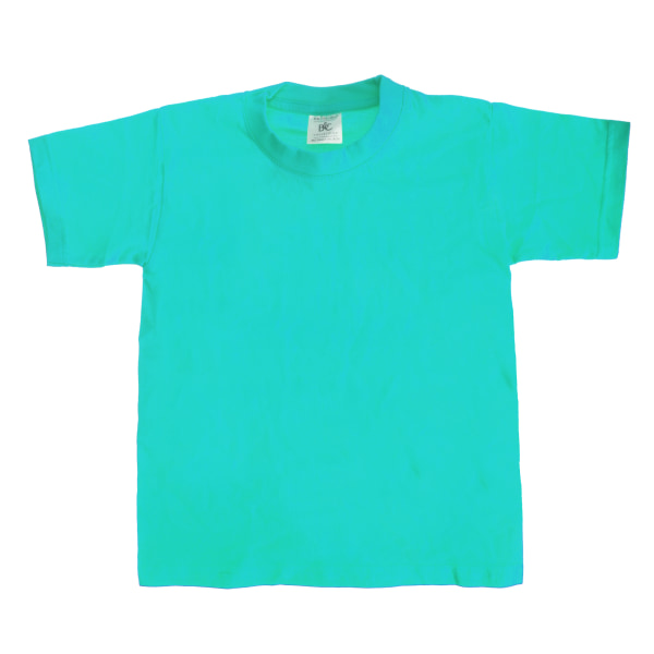B&C Kids/Childrens Exact 190 kortärmad T-shirt (paket med 2) Royal 3-4