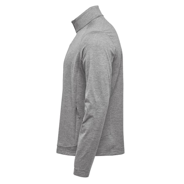 Stormtech Treeline Performance Track Jacket för män XXL Granit He Granite Heather XXL