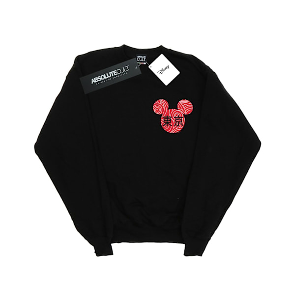 Disney Herr Mickey Mouse Symbol Sweatshirt XL Svart Black XL