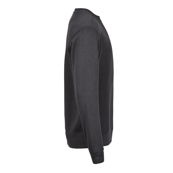 Tee Jays Herr Ribbad Interlock Tröja med Rund Hals M Mörkgrå Dark Grey M