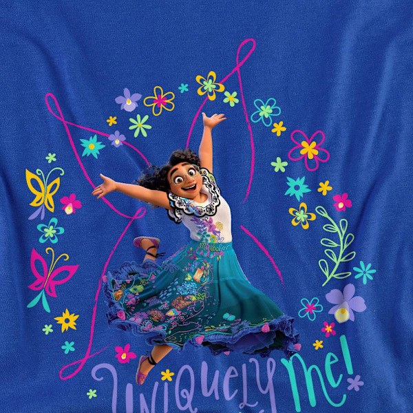 Encanto Unisex Vuxen Unikt Jag Mirabel T-Shirt M Kungsblå Royal Blue M