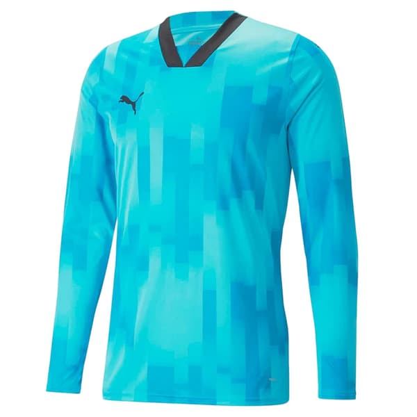 Puma Herr Teamtarget Långärmad Målvaktströja M Blå Blue M