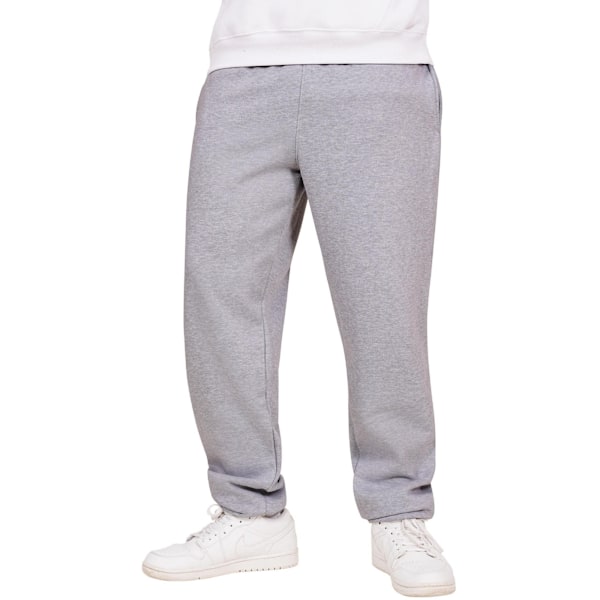 Casual Classics Herr Blended Core Ringspun Bomull Oversized Jog Heather Grey XS R