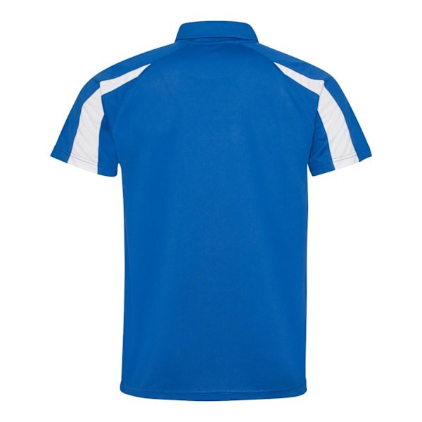 AWDis Cool Mens Contrast Polo Shirt XXL Royal Blue/Arctic White Royal Blue/Arctic White XXL
