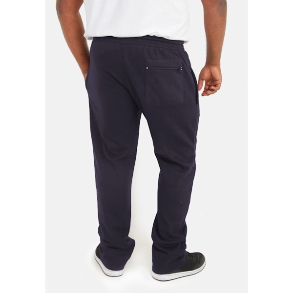 Duke Herr Joggingbyxor D555 Albert Rockford Open Hem Kingsize Navy 4XL