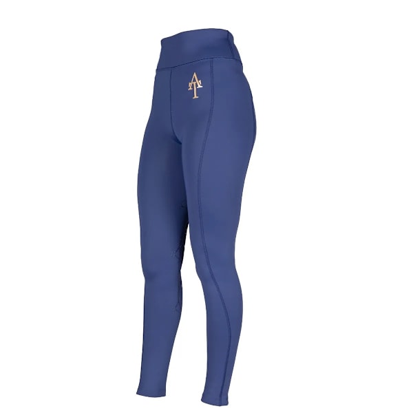 Aubrion Team Vinterridtights för flickor, 7-8 år, Marinblå Navy 7-8 Years