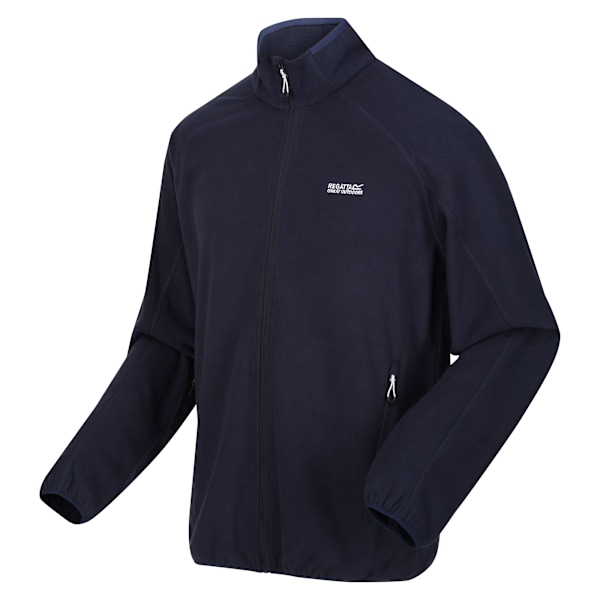 Regatta Herr Hadfield Full Zip Fleece Jacka 5XL Marinblå Navy 5XL