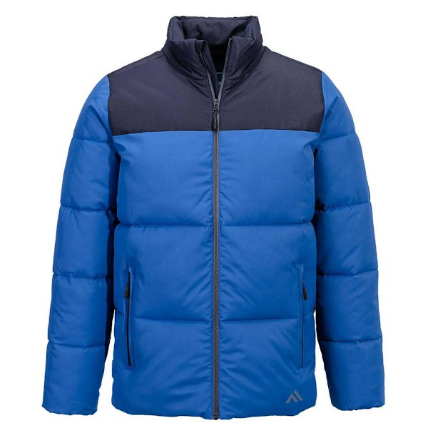 Portwest Herr KX3 Färgblock Vadderad Isolerad Jacka M Quartz Quartz/Dark Navy M