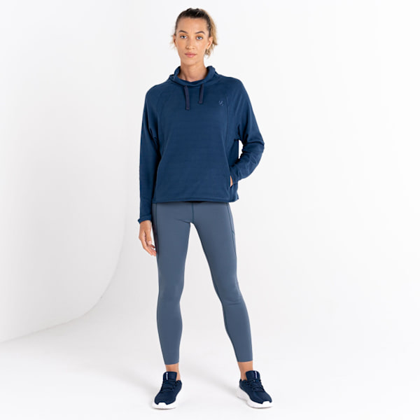 Dare 2B Womens/Ladies Fleur East Glide Hög-Halsad Sweatshirt 16 Moonlight Denim 16 UK