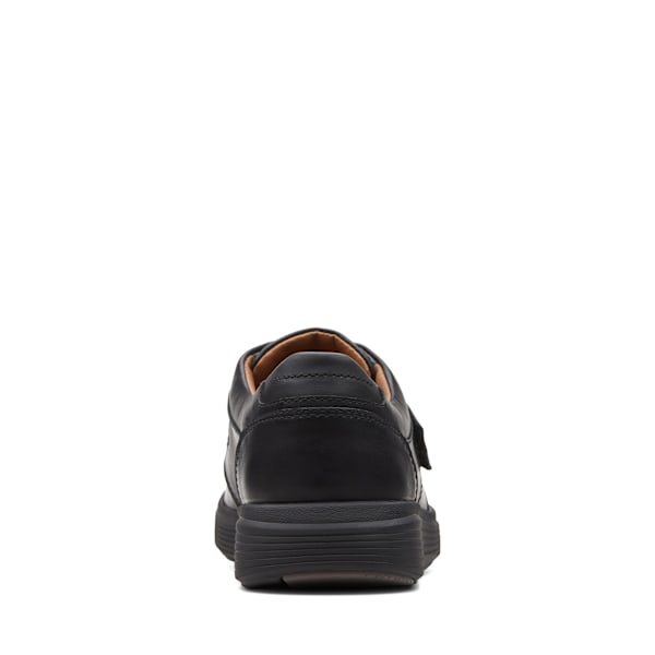 Clarks Un Abode Strap Läderskor för Herr 7 UK Svart Black 7 UK