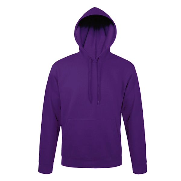 SOLS Snake Unisex Huvtröja / Hoodie XL Mörk Lila Dark Purple XL