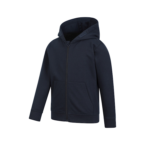 Mountain Warehouse Barn Hoodie med dragkedja för barn 2-3 år Marinblå Navy 2-3 Years