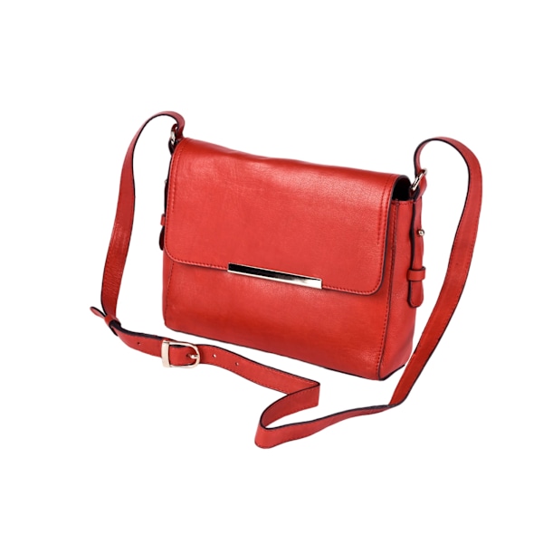 Eastern Counties Leather Nicole Läderhandväska En Storlek Röd Red One Size