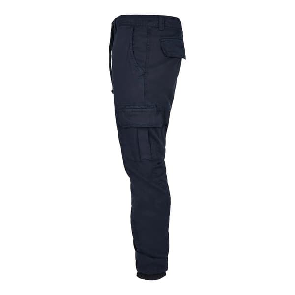 Urban Classics Herr Enfärgade Cargobyxor L Marinblå Navy L