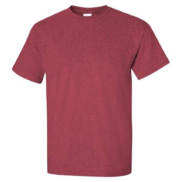 Gildan Mens Ultra Cotton Kortärmad T-shirt XL Heather Cardin Heather Cardinal XL
