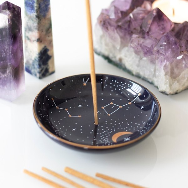 Something Different Constellation Rökelsehållare En Storlek Gold/Purple One Size
