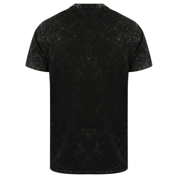 Skinni Fit Unisex tvättad t-shirt för vuxna XXS tvättad svart Washed Black XXS