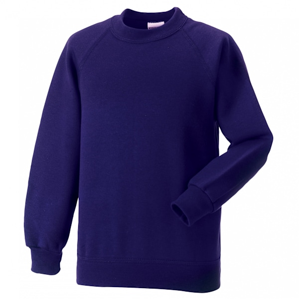 Jerzees Schoolgear Barn Raglanärm Sweatshirt (2-pack) Purple 5-6