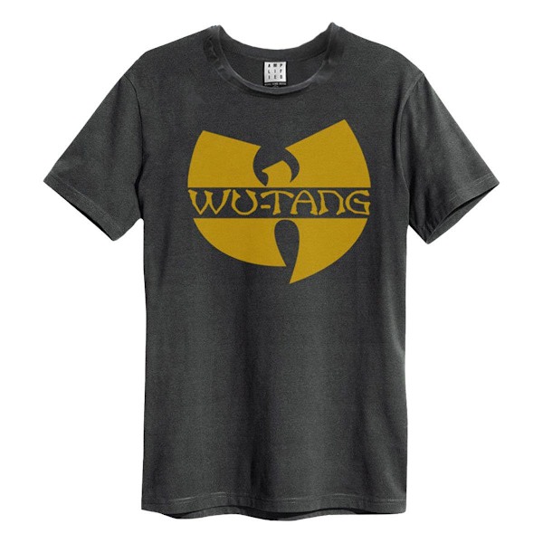 Förstärkt unisex vuxen Wu-Tang Clan logotyp T-shirt XL kol Charcoal XL