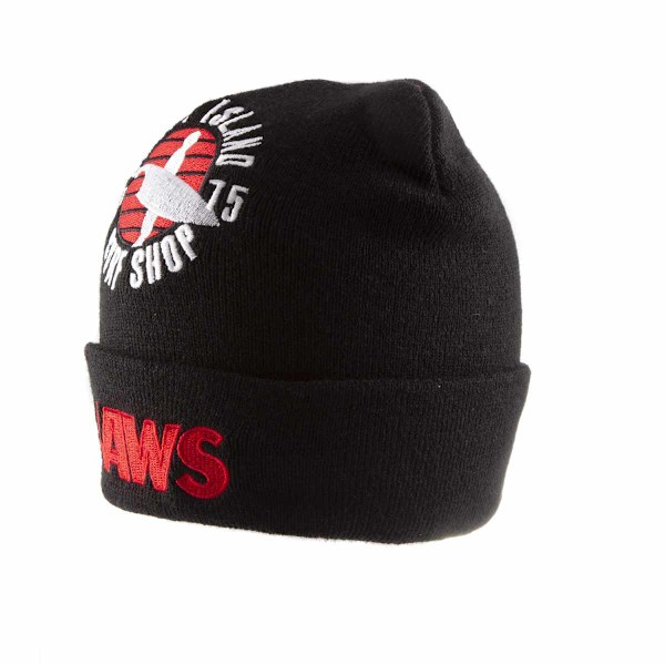 Jaws Amity Surf Shop Beanie One Size Svart Black One Size