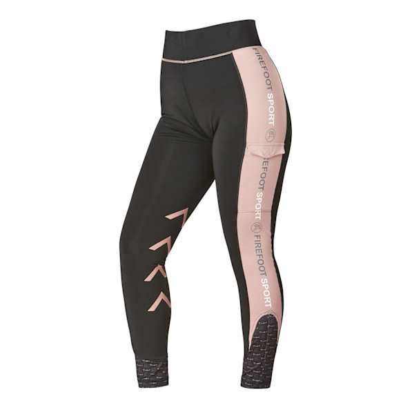 Firefoot Barn/Barn Ripon Sport Breeches 20R Svart/Rosa Black/Rose 20R