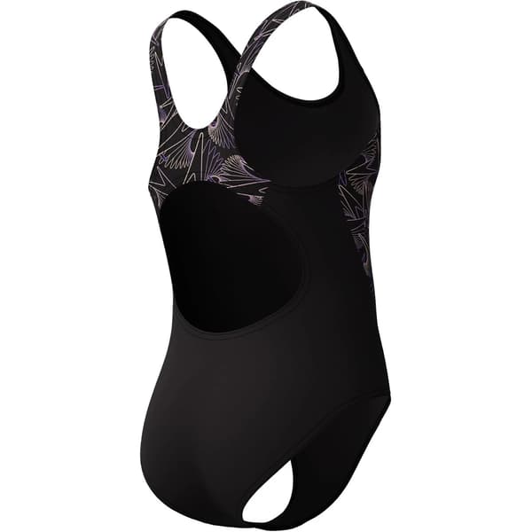 Speedo Hyperboom Splice Muscleback baddräkt för barn Peach 5-6 Years
