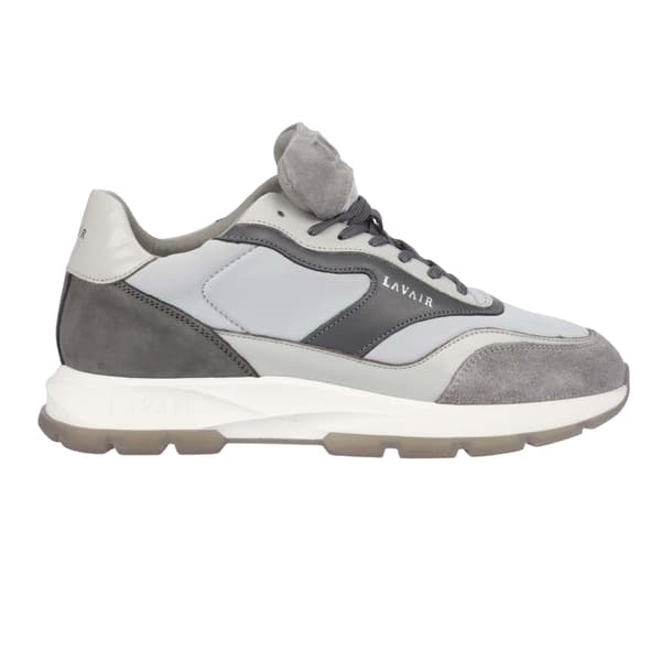 Lavair Aequora Lädersneakers för män 6 UK Grå Grey 6 UK