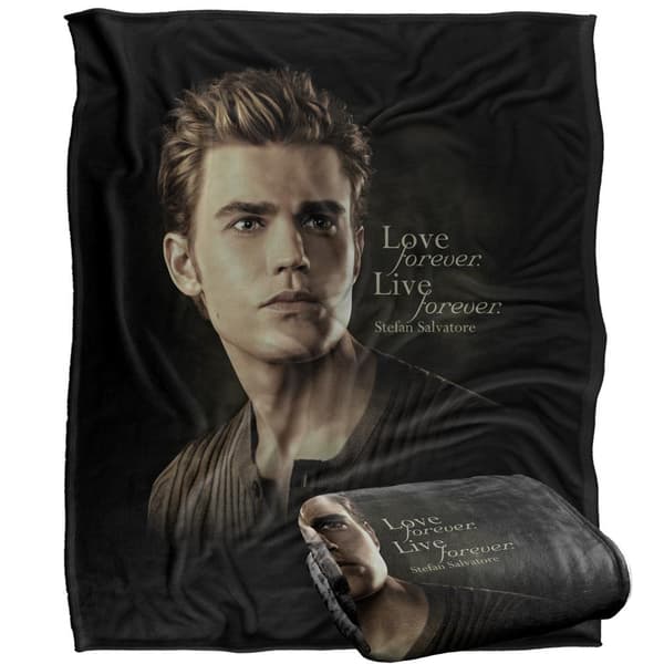 Vampire Diaries Älska För Alltid, Lev För Alltid Stefan Filt En S Multicoloured One Size