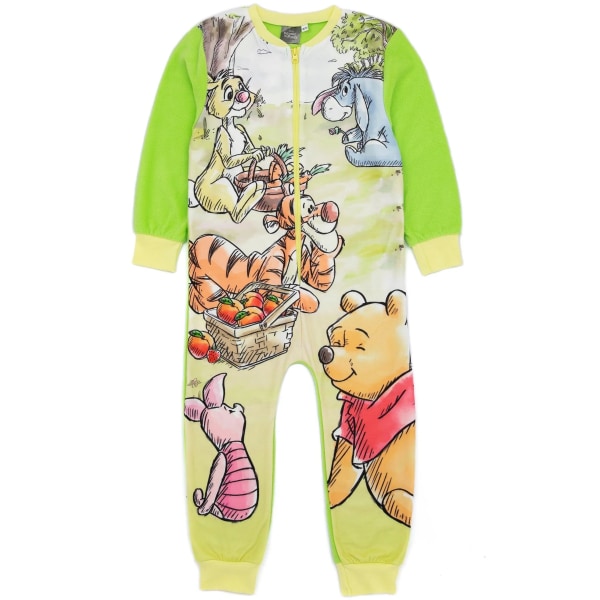 Winnie the Pooh Barnkläder/Barnkaraktär Pyjamas 18-24 Månader Green/Yellow 18-24 Months