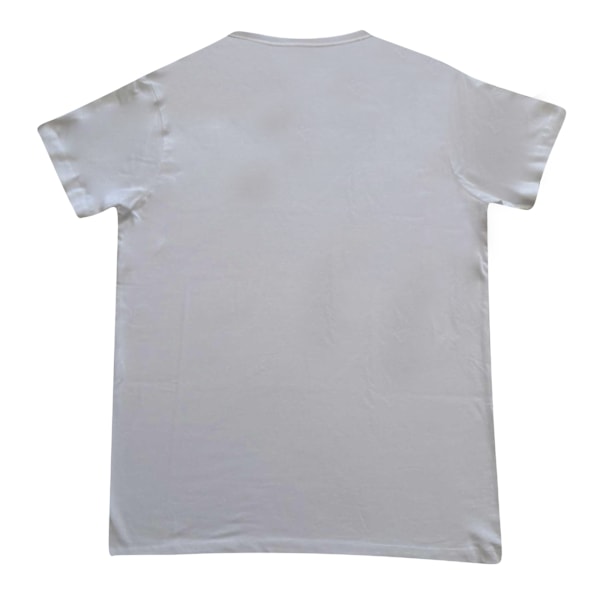 AC/DC Dam/Dam Leopard Print Logo T-shirt 18 UK Vit White 18 UK