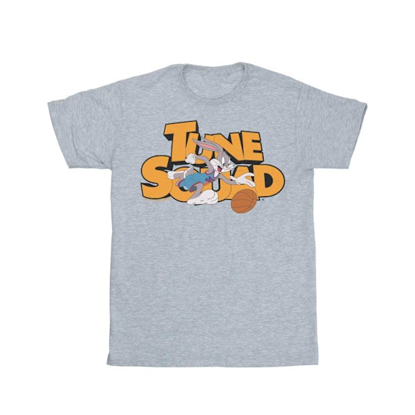 Space Jam: A New Legacy Dam/Dam Tune Squad Bugs Bunny Bomull Boyfriend T-shirt Sports Grey L