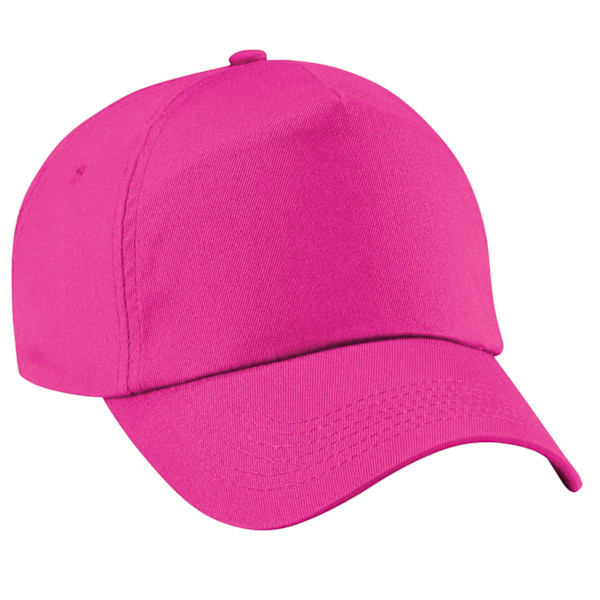 Beechfield Unisex Original 5-Panel Baseballkeps (2-pack) Fuchsia One Size