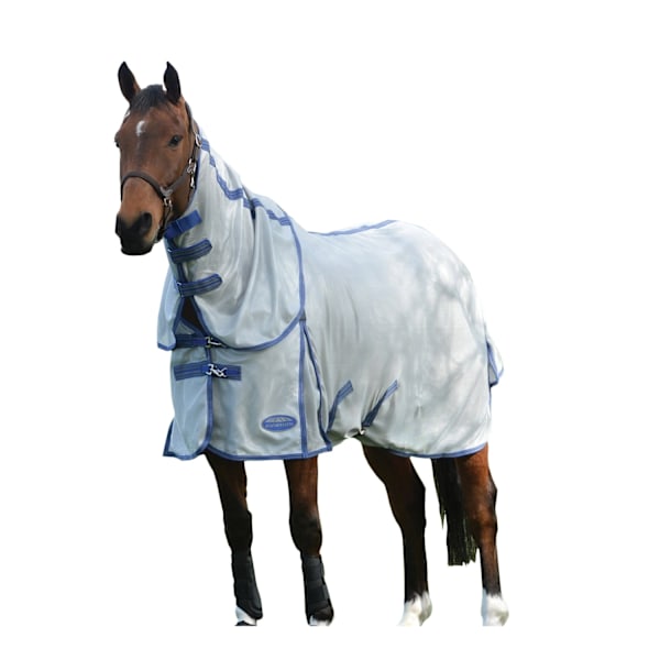 Weatherbeeta Comfitec Airflow II Hästtäcke med Avtagbar Hals Grey/Blue 7´ 3