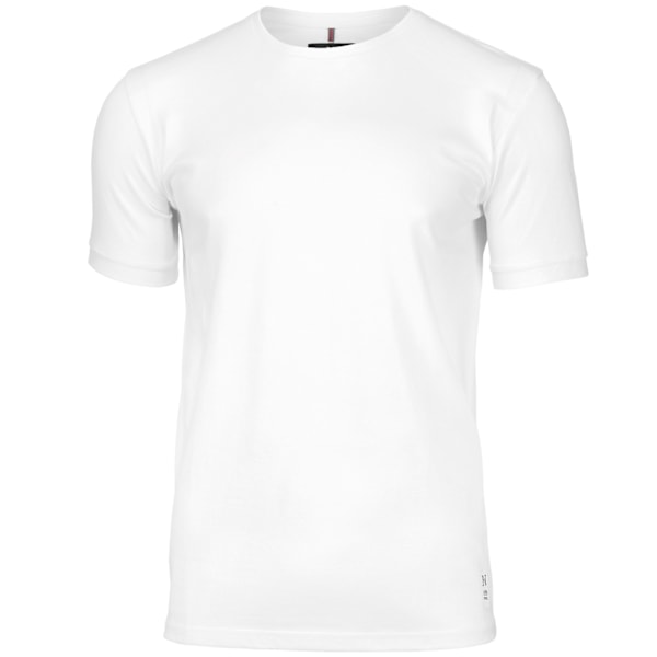 Nimbus Mens Danbury Pique Kortärmad T-shirt 4XL Vit White 4XL