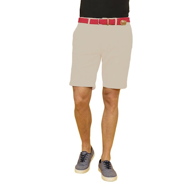 Asquith & Fox Herrkläder Casual Chino Shorts 4XL Naturlig Natural 4XL