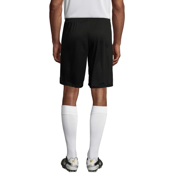 SOLS Olimpico fotbollsshorts för barn/barn 6 år svart/vit Black/White 6 Years