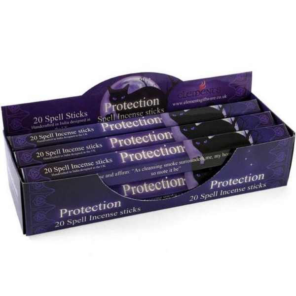 Elements Protection Spell rökelsepinnar (låda med 6 förpackningar) En S Purple One Size